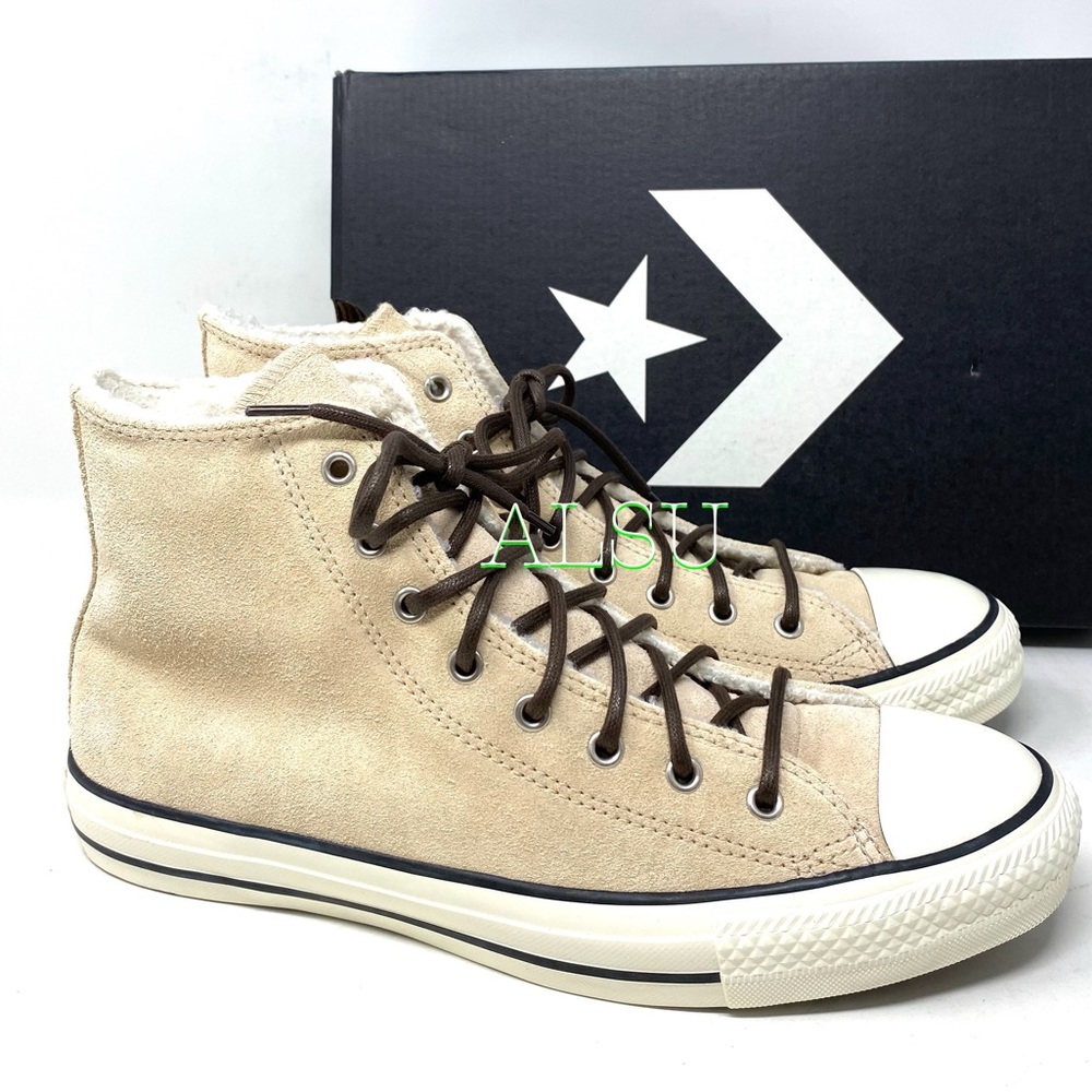 Converse Ctas Suede High Top light Bisque Suede W - Picture 5 of 9
